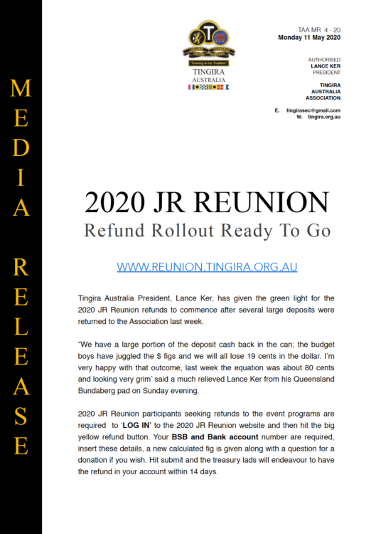 jrr refund rollout