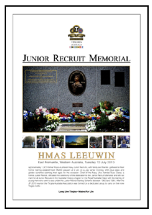 Jr Memorial Commissioning A2 Poster